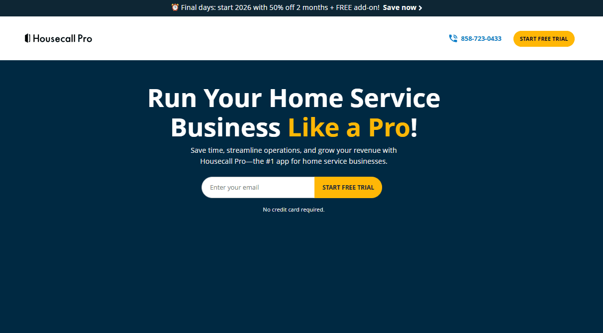 Tracks invoices, payments, expenses & reports for home-service businesses.