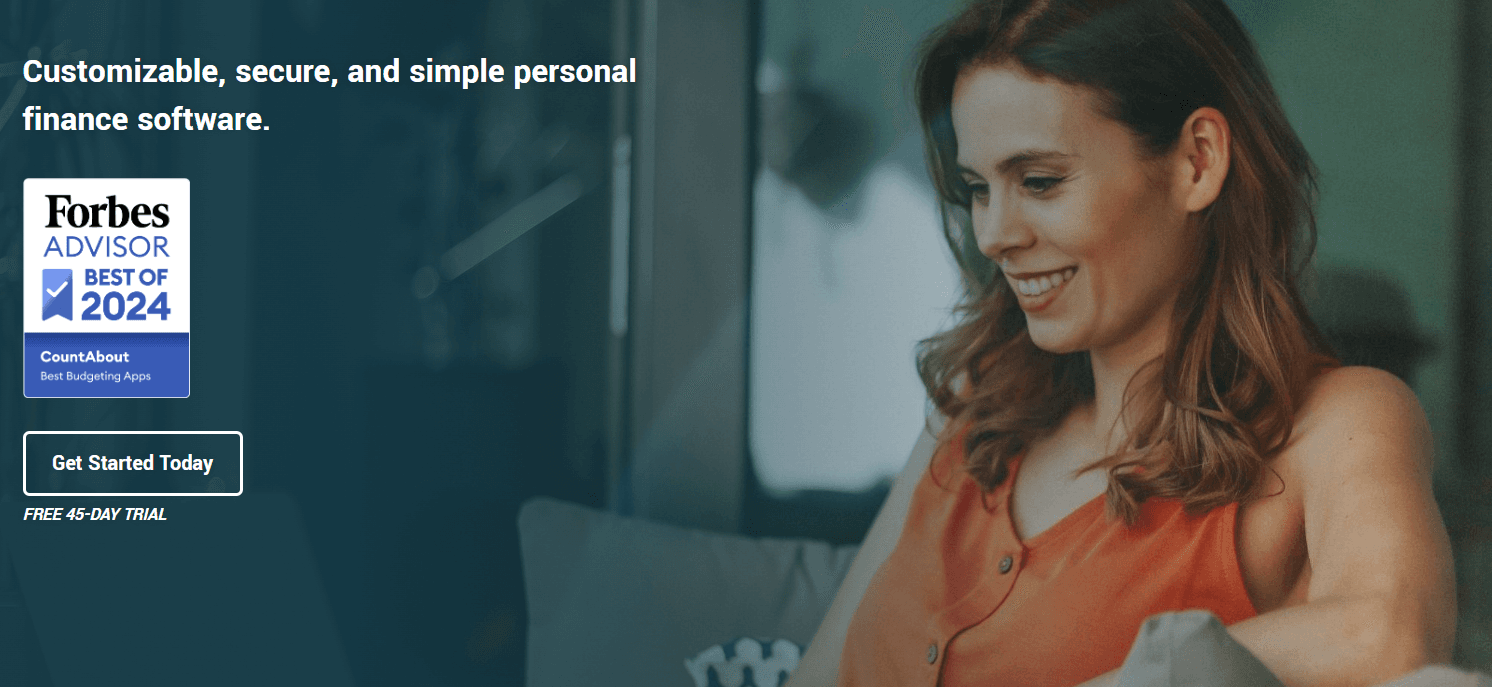 Easy customizable budgeting & finance tracker with account sync and reports.