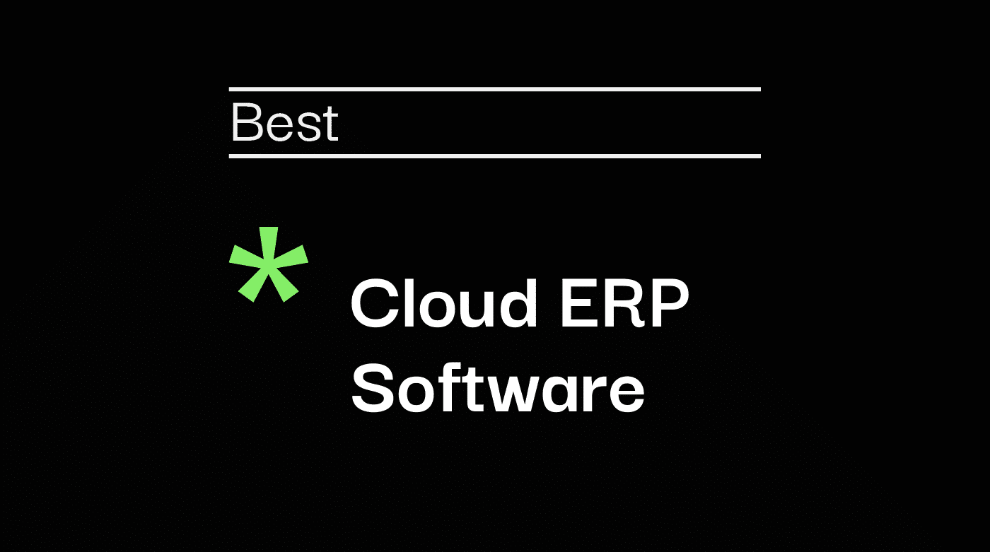 Cloud erp software best tools