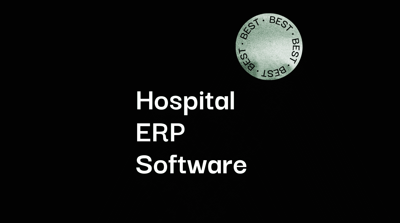 Hospital erp software best tools