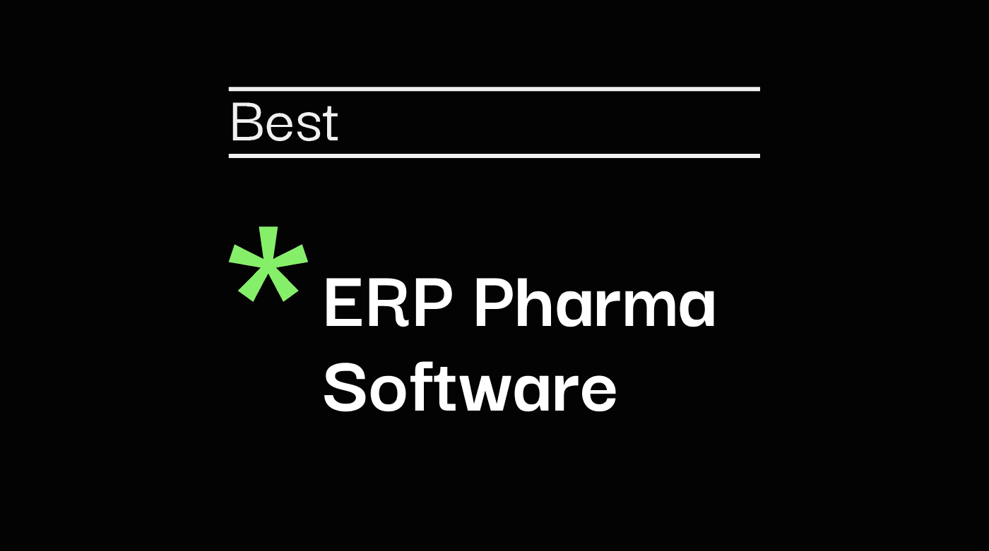 Erp pharma software best tools
