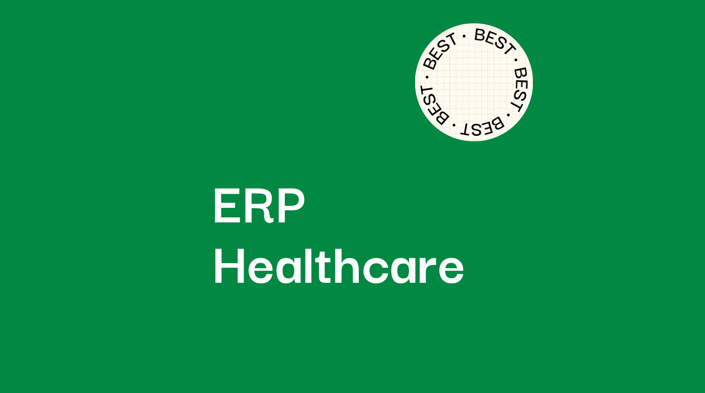 Erp healthcare best tools