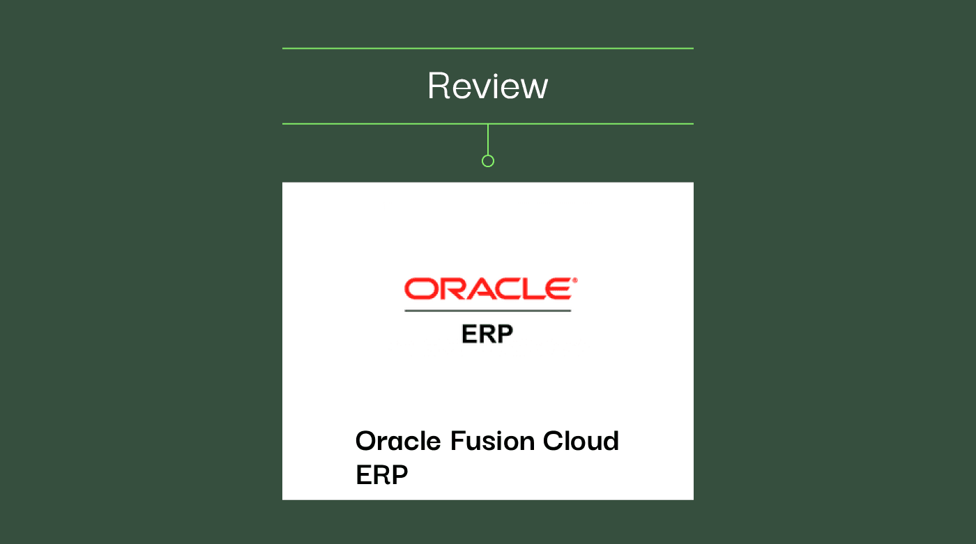 Oracle erp Product Review 63821