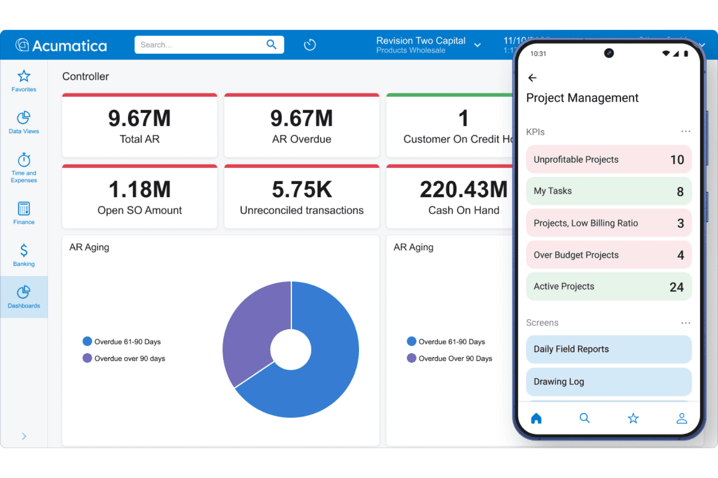 Acumatica screenshot