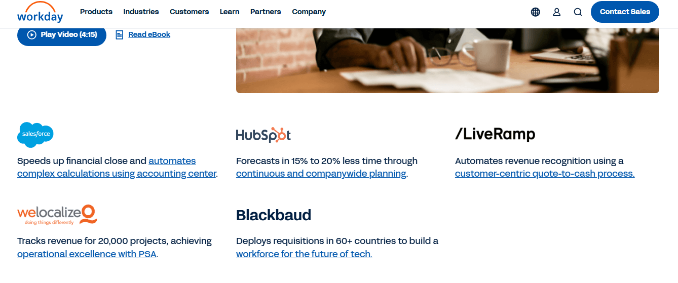 Workday Adaptive Planning screenshot