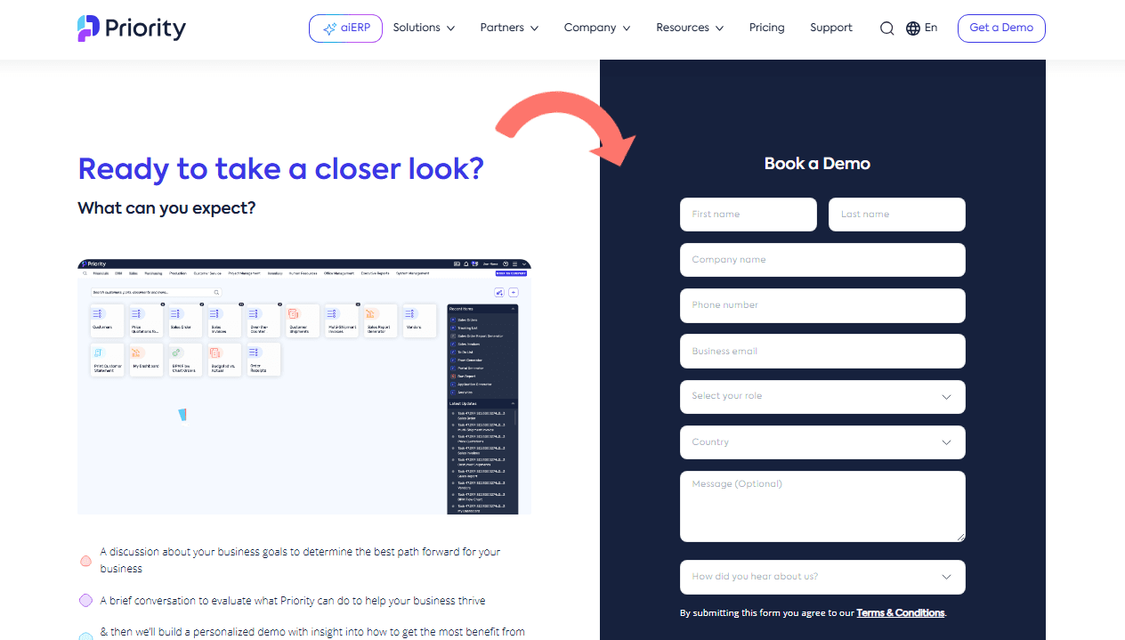 Priority Software screenshot