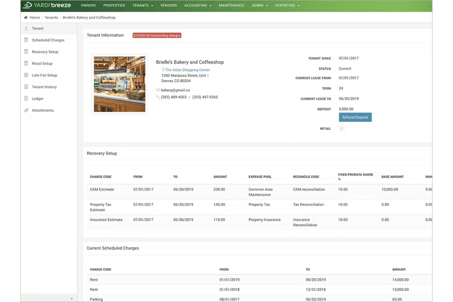 Yardi Breeze screenshot
