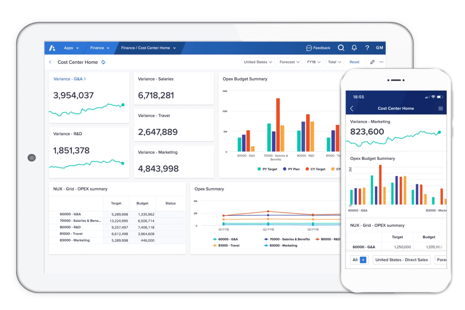 Anaplan screenshot