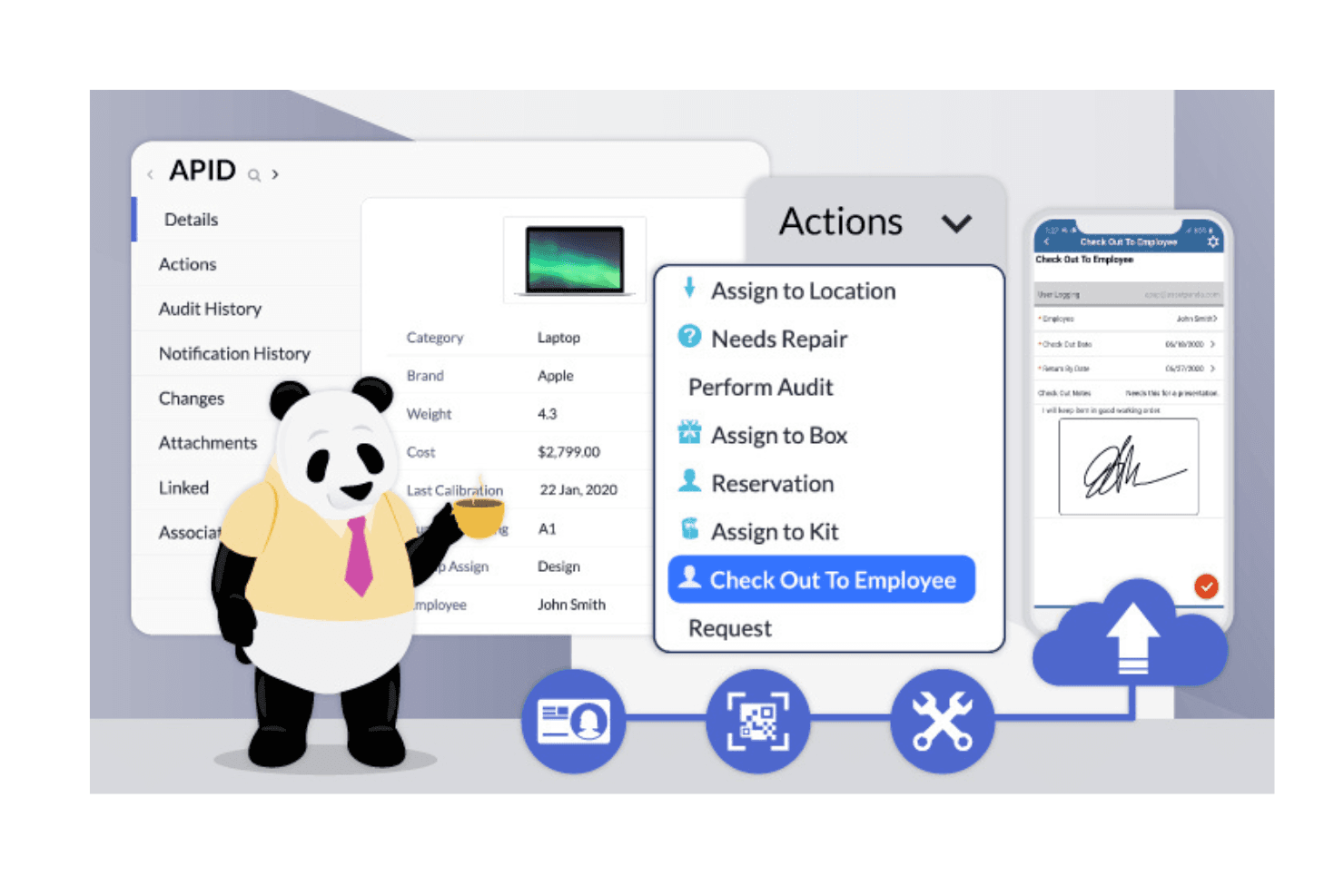 Asset Panda screenshot