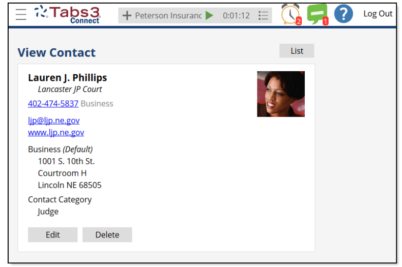 Tabs3 screenshot