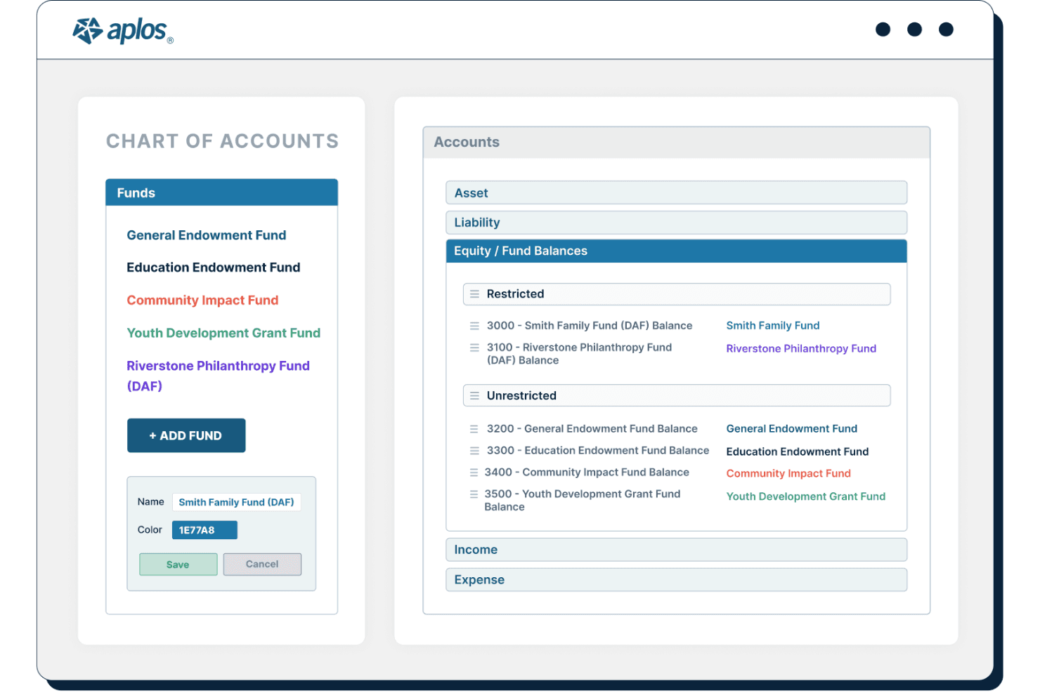 Aplos screenshot