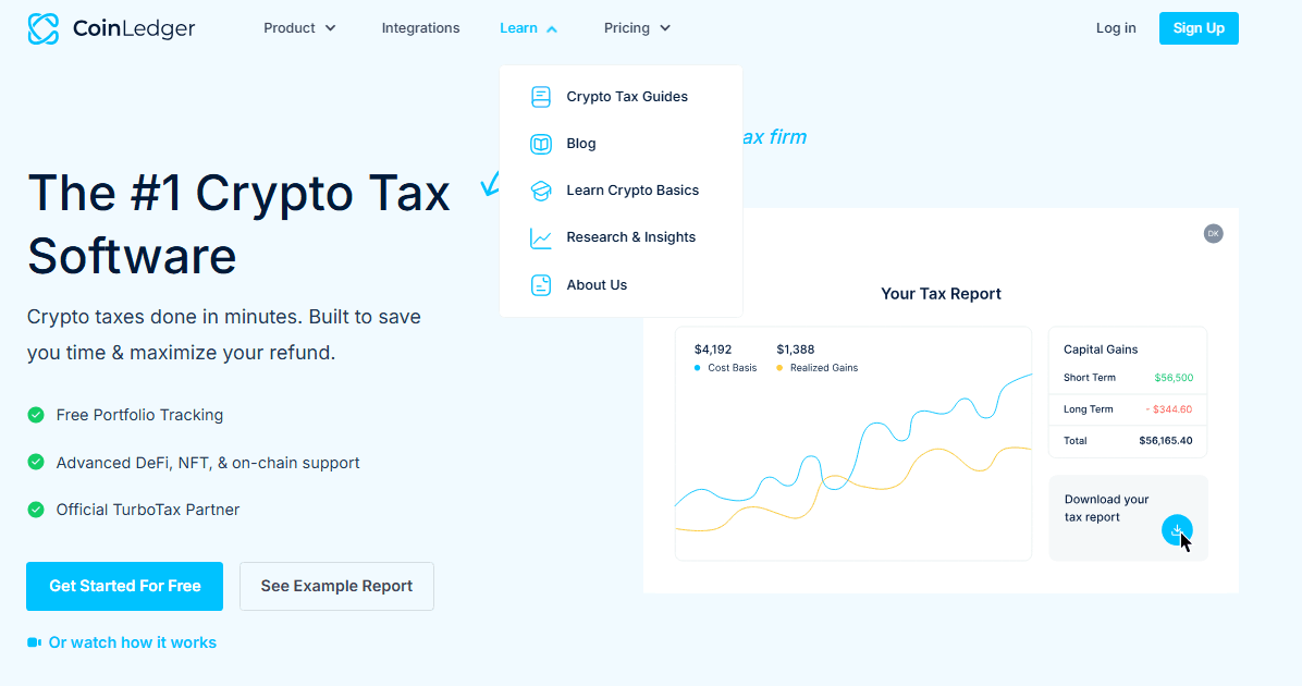 CoinLedger screenshot