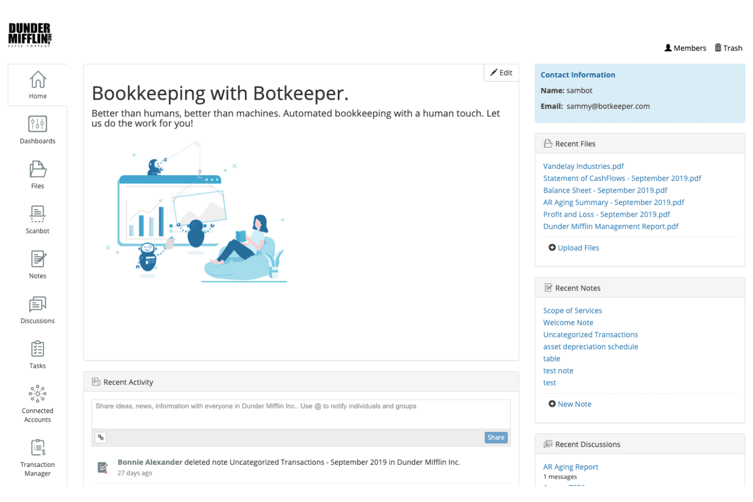 Botkeeper screenshot