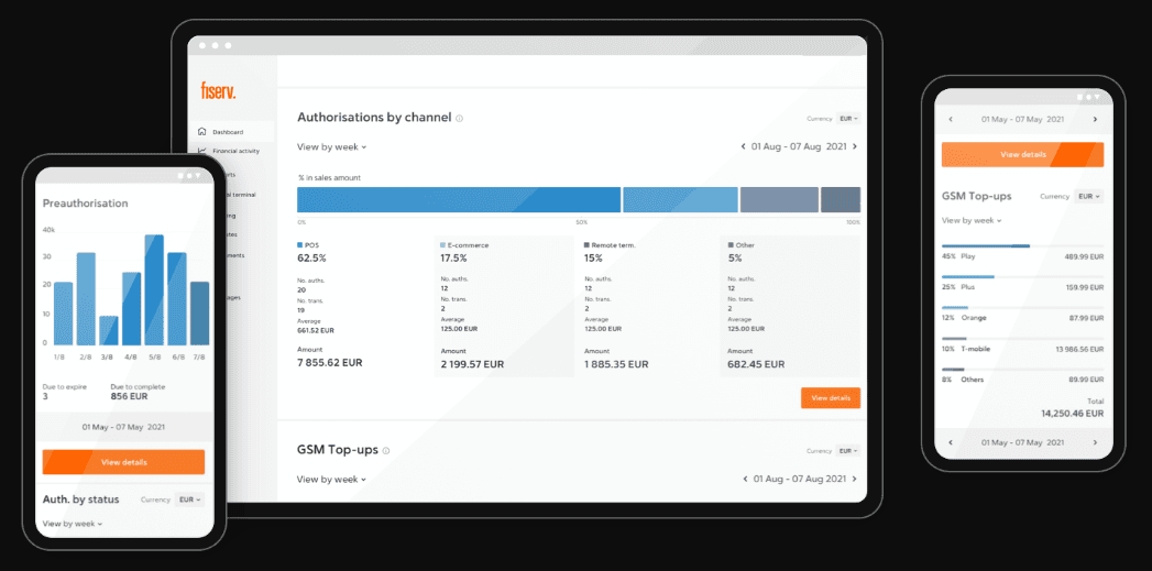 Fiserv screenshot