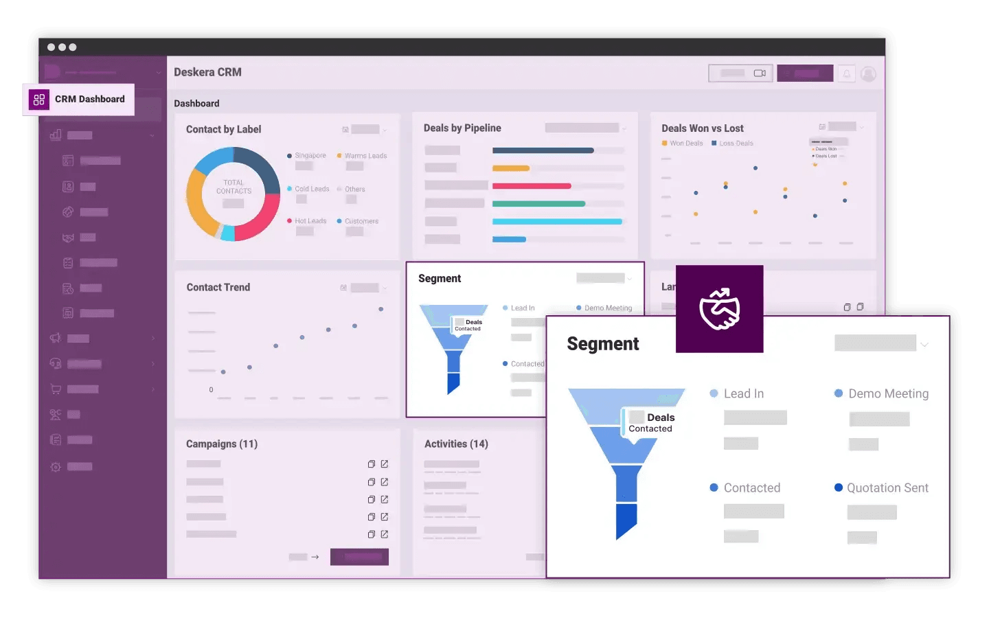 Deskera screenshot