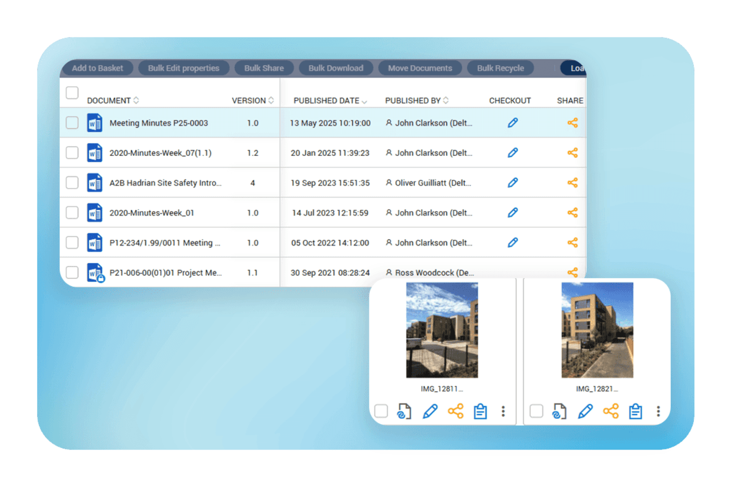 Deltek screenshot