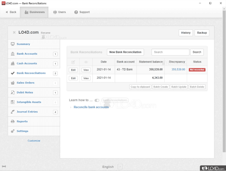 Manager.io screenshot