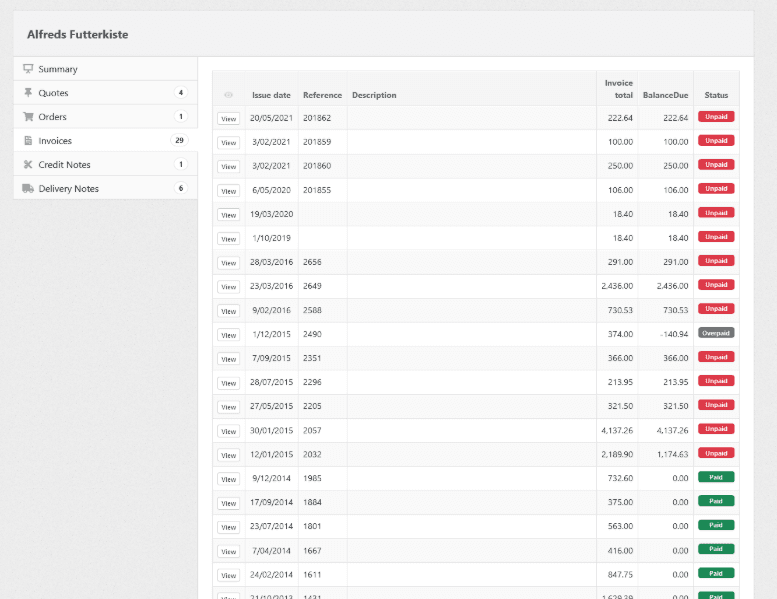 Manager.io screenshot
