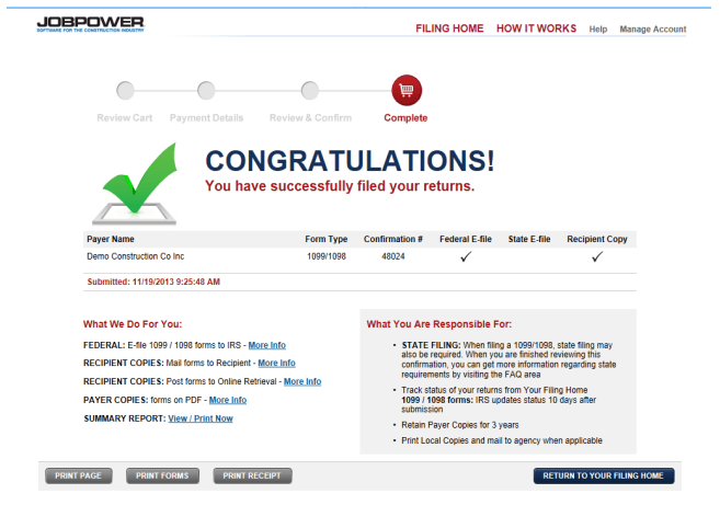 JOBPOWER screenshot