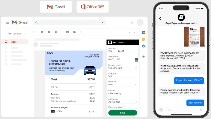 Sage Expense Management (formerly Fyle) screenshot