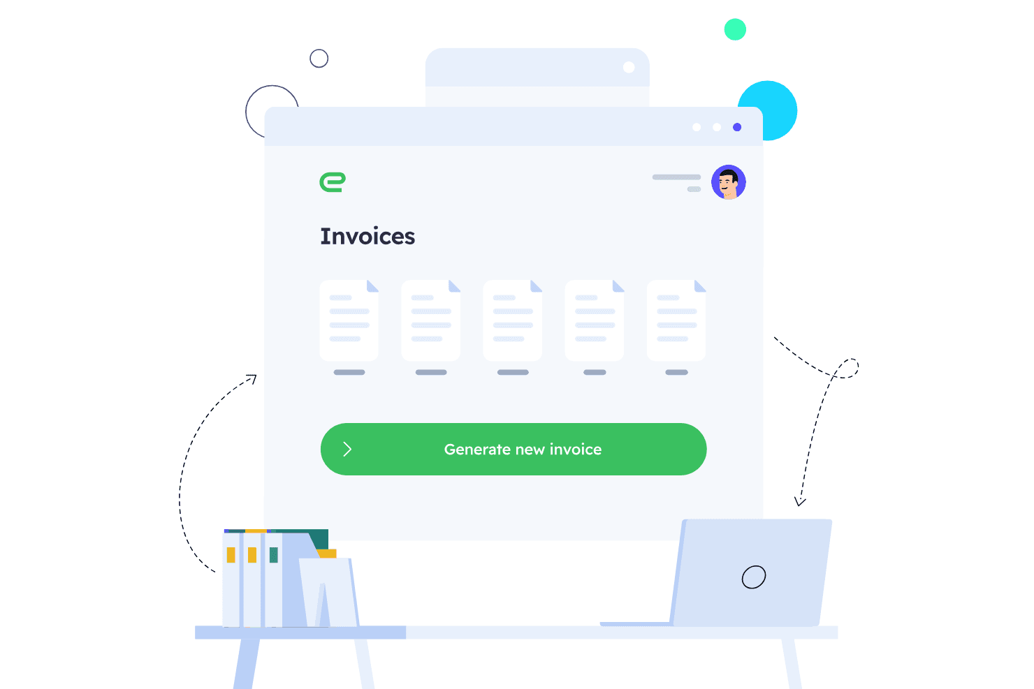 Envoice screenshot