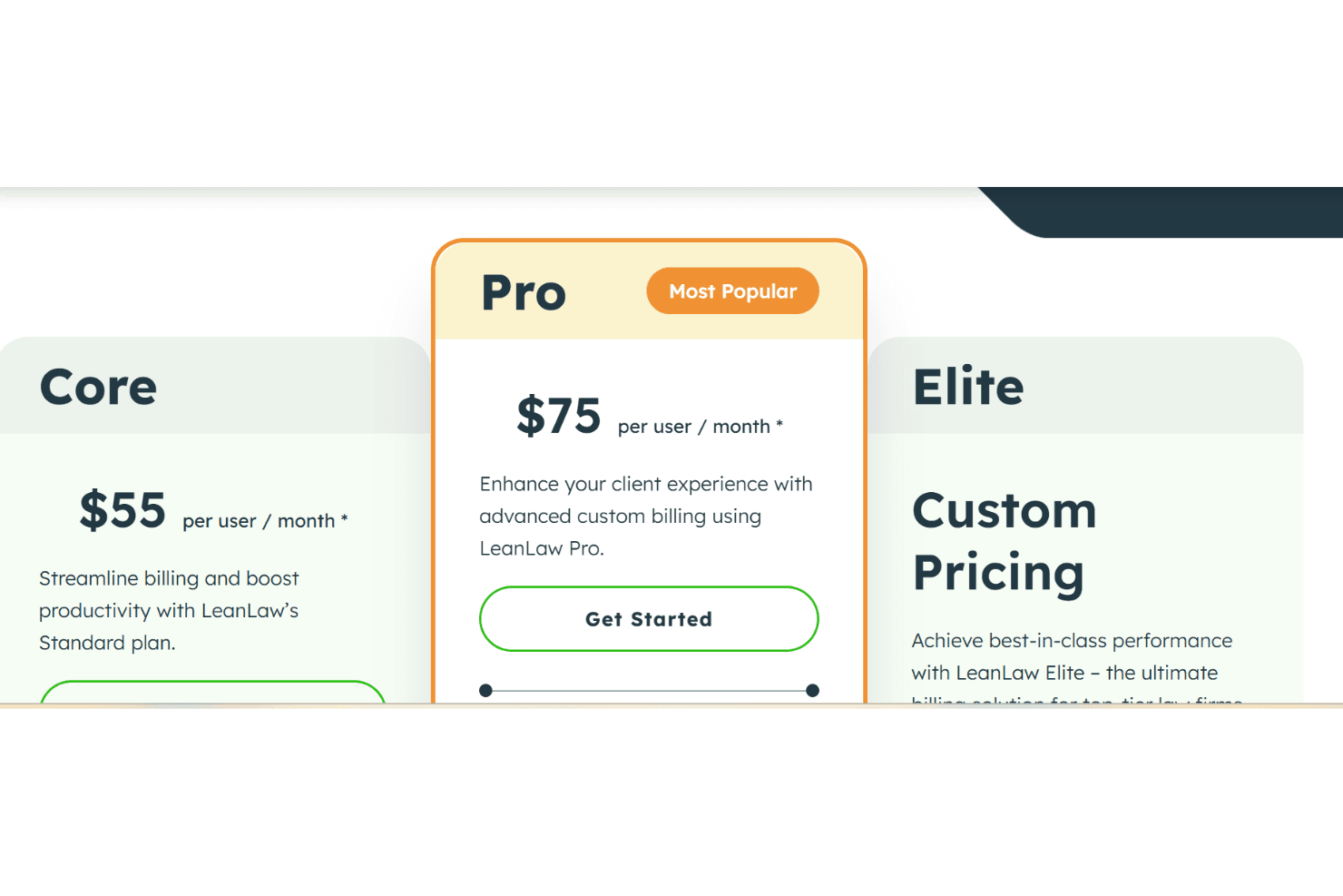 LeanLaw screenshot