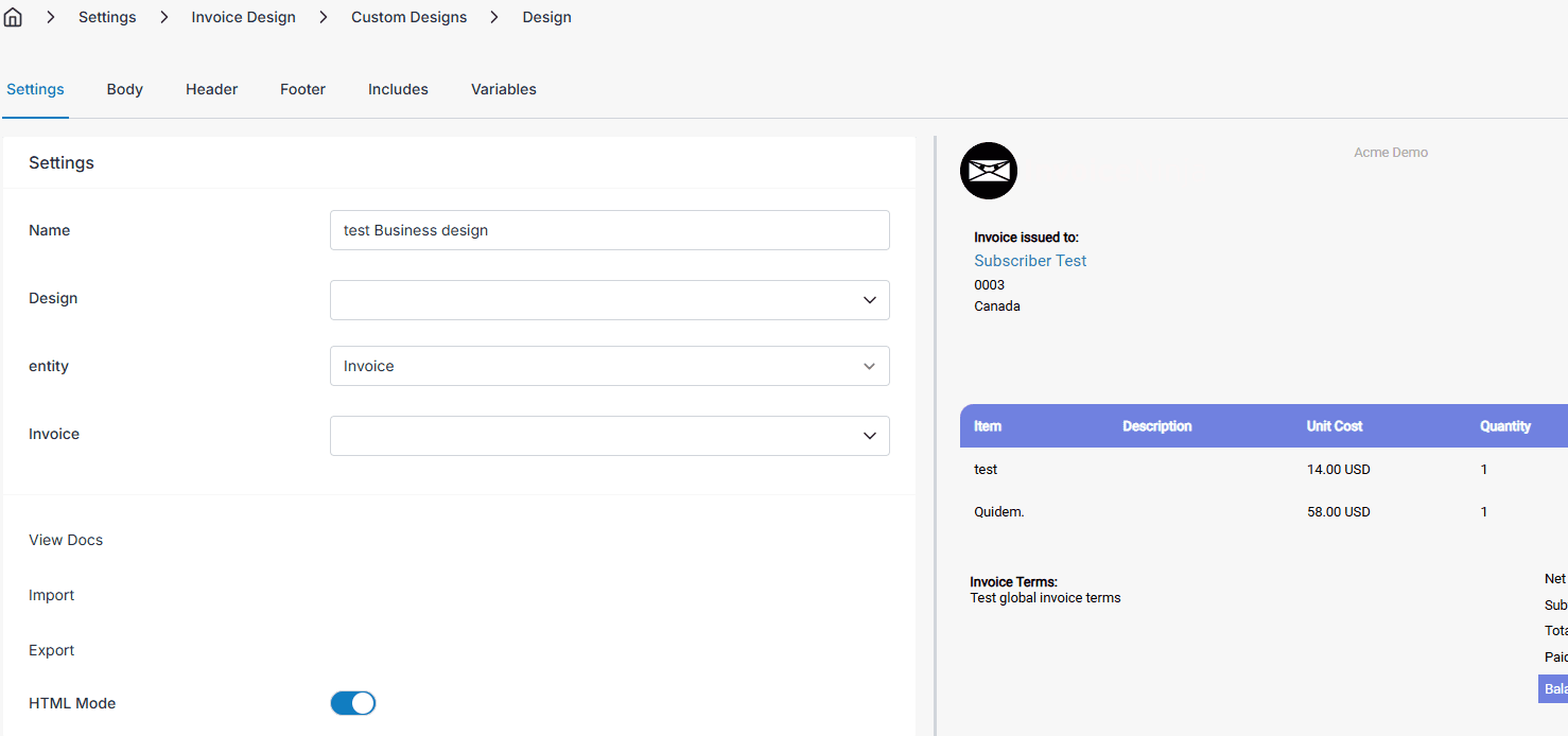 Invoice Ninja screenshot