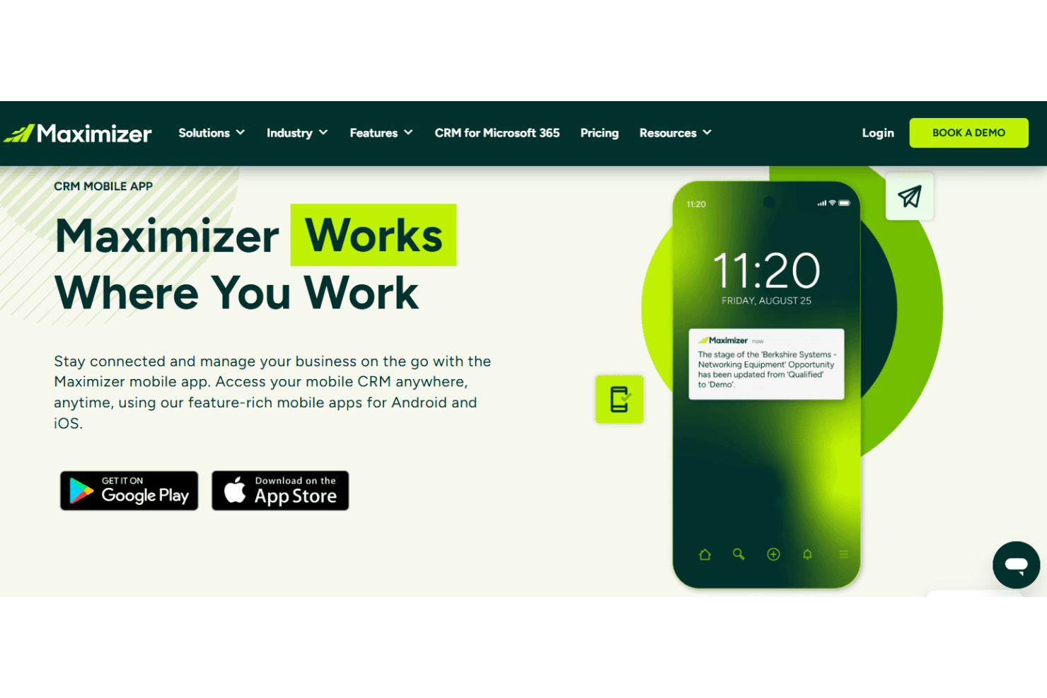 Maximizer screenshot