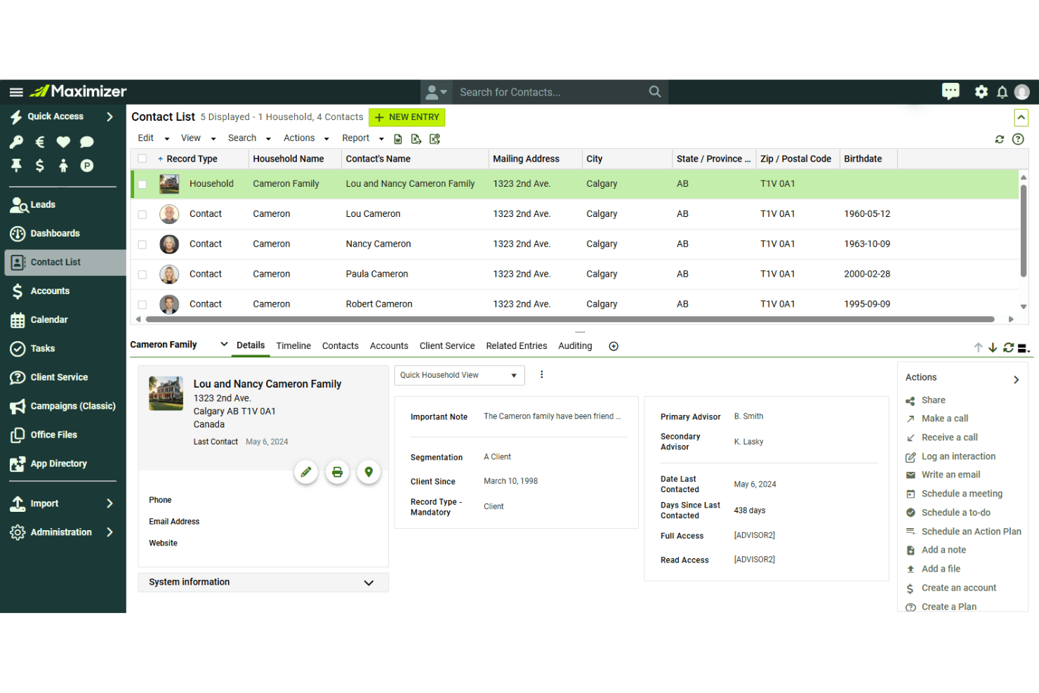 Maximizer screenshot