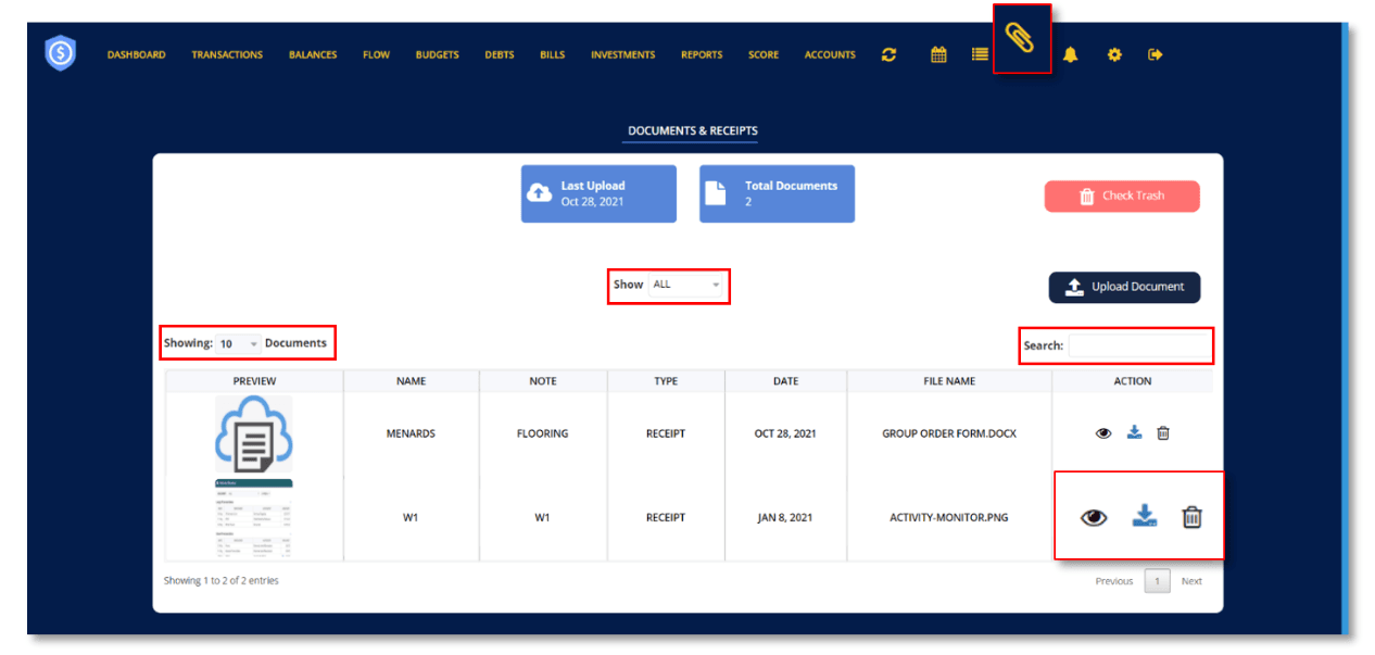 MoneyPatrol screenshot