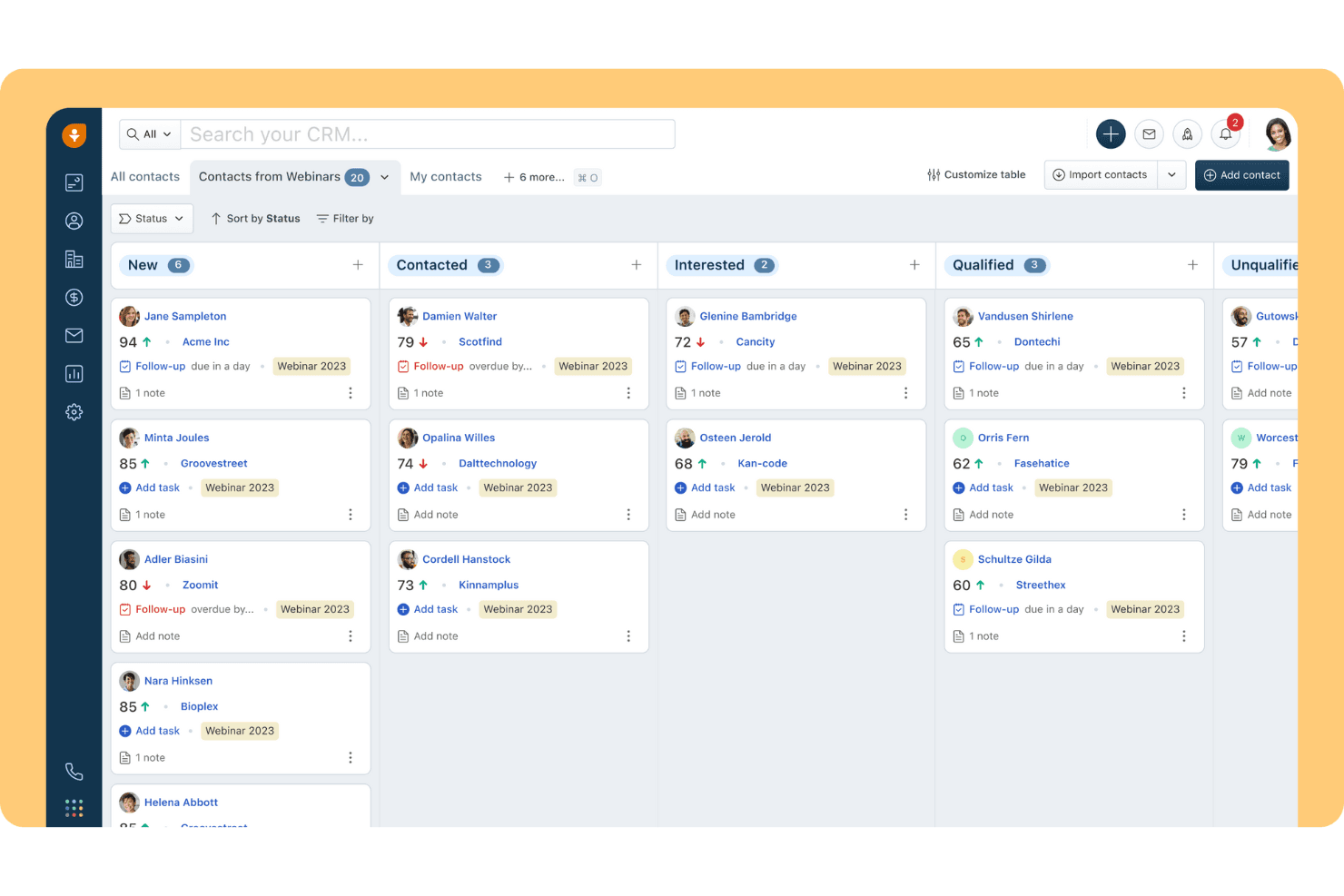 Freshworks screenshot
