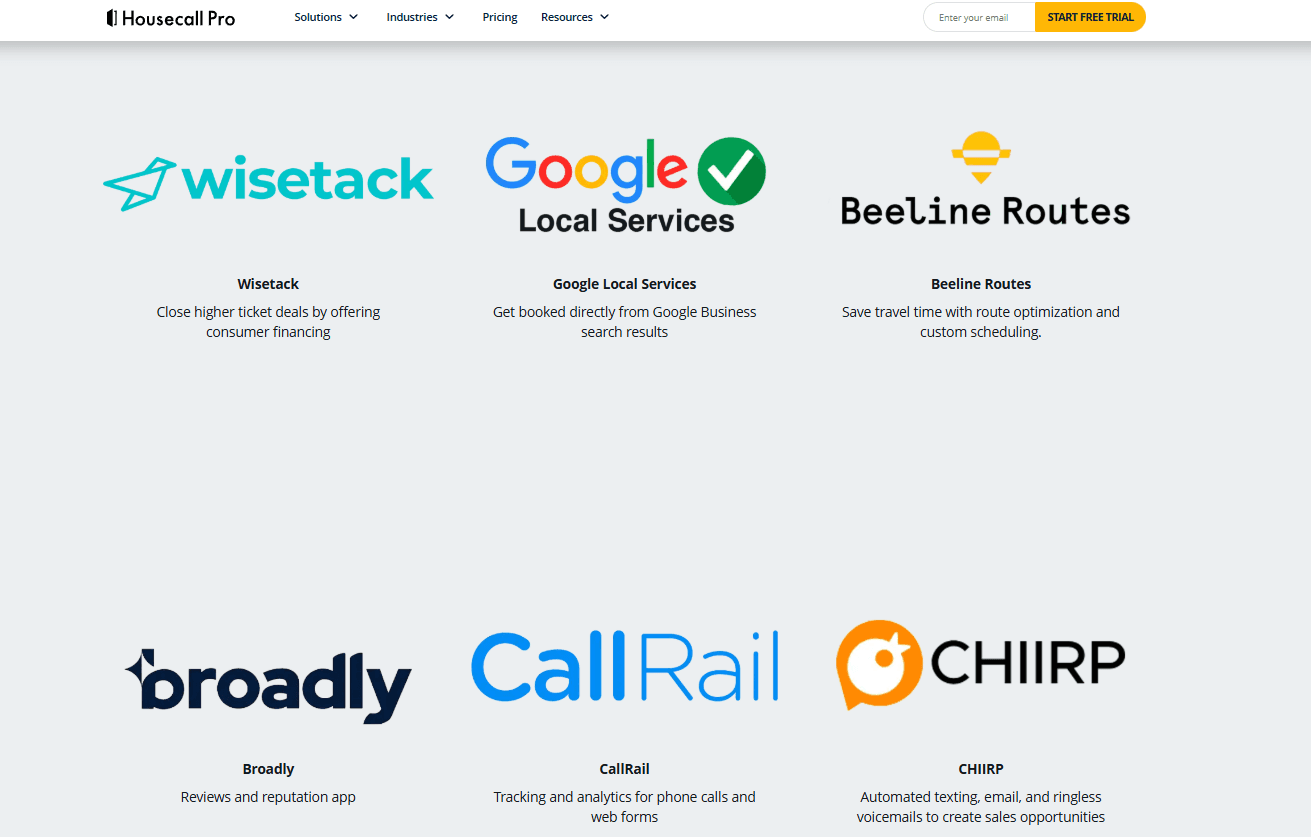 Housecall Pro screenshot