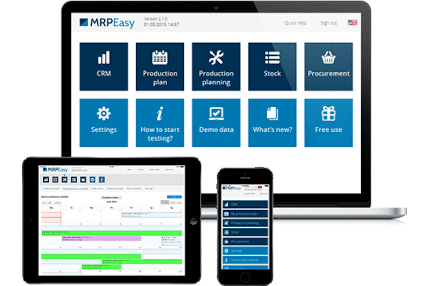 MRPeasy screenshot