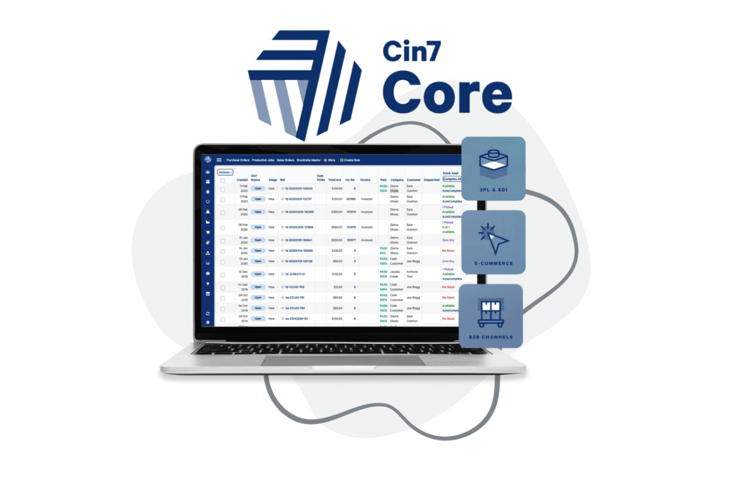 Cin7 screenshot