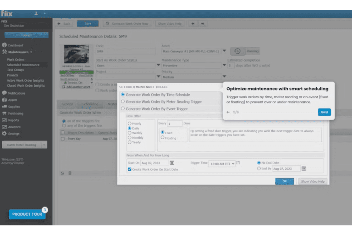 Fiix screenshot