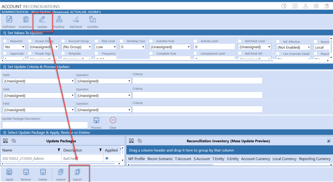 OneStream screenshot
