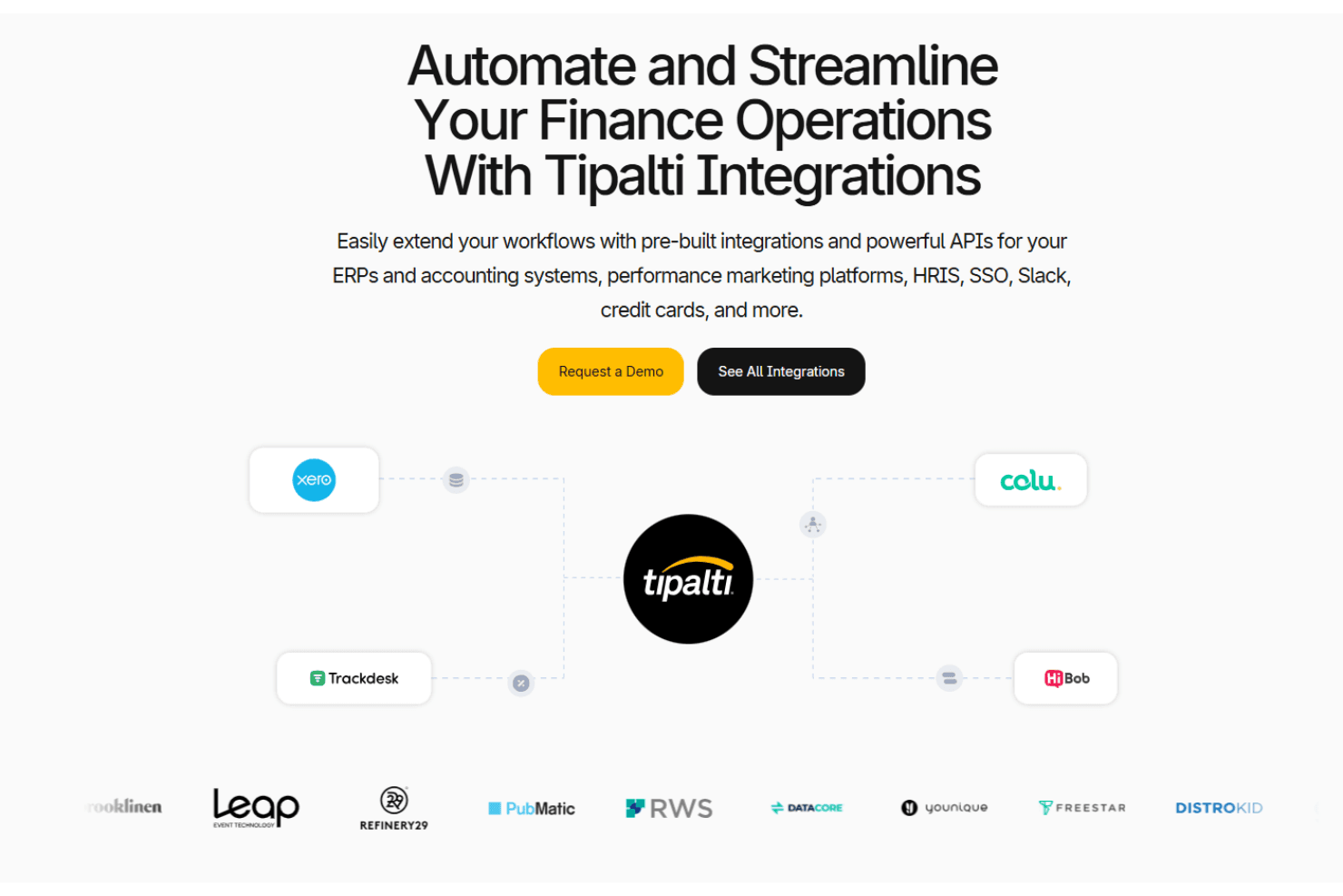 Tipalti screenshot