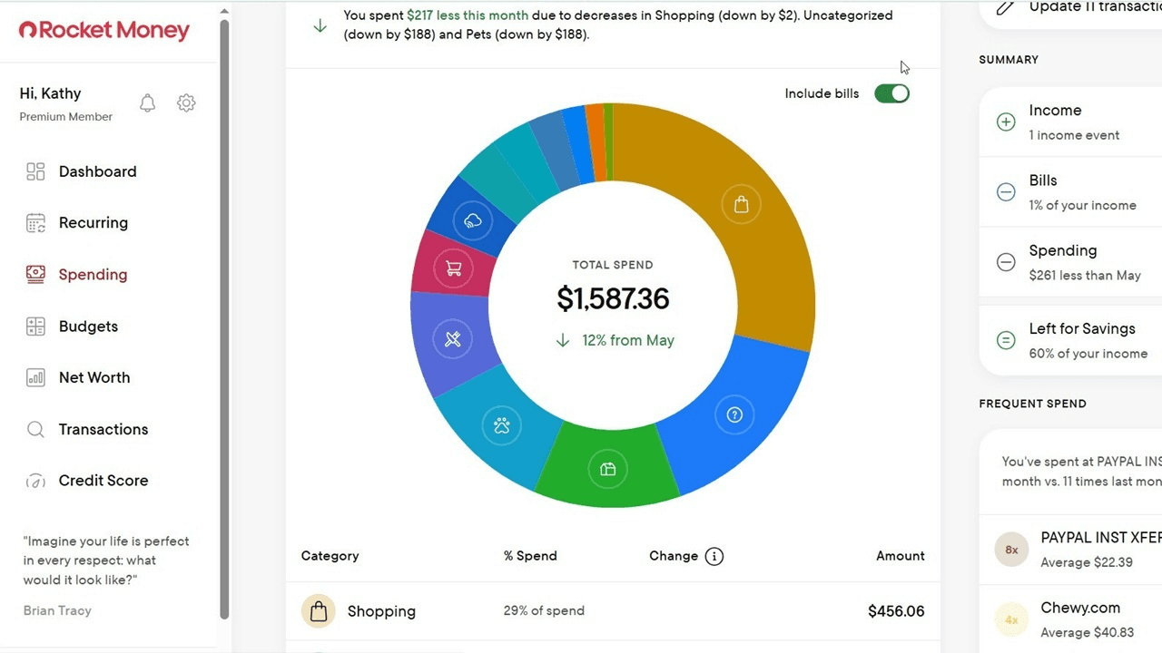 Rocket Money screenshot