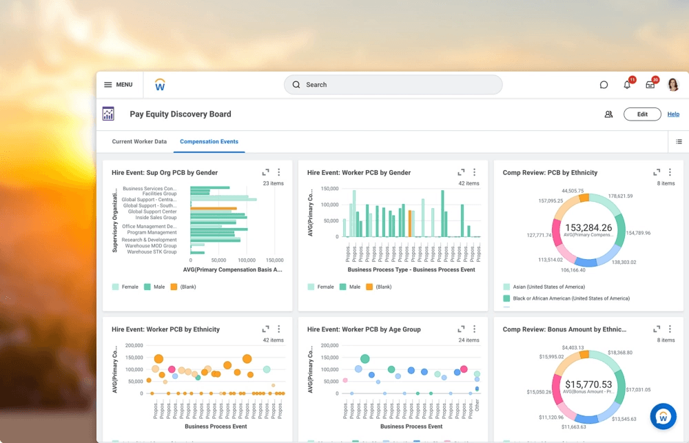 Workday screenshot