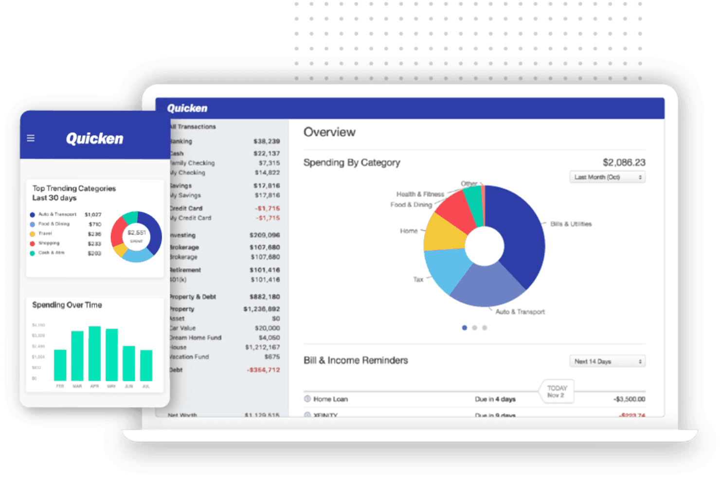 Quicken screenshot