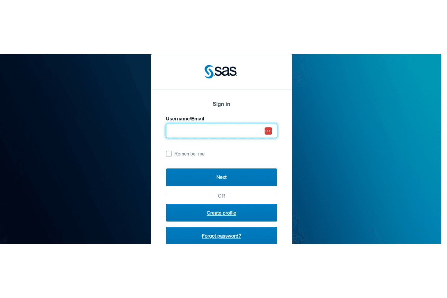 SAS Viya screenshot
