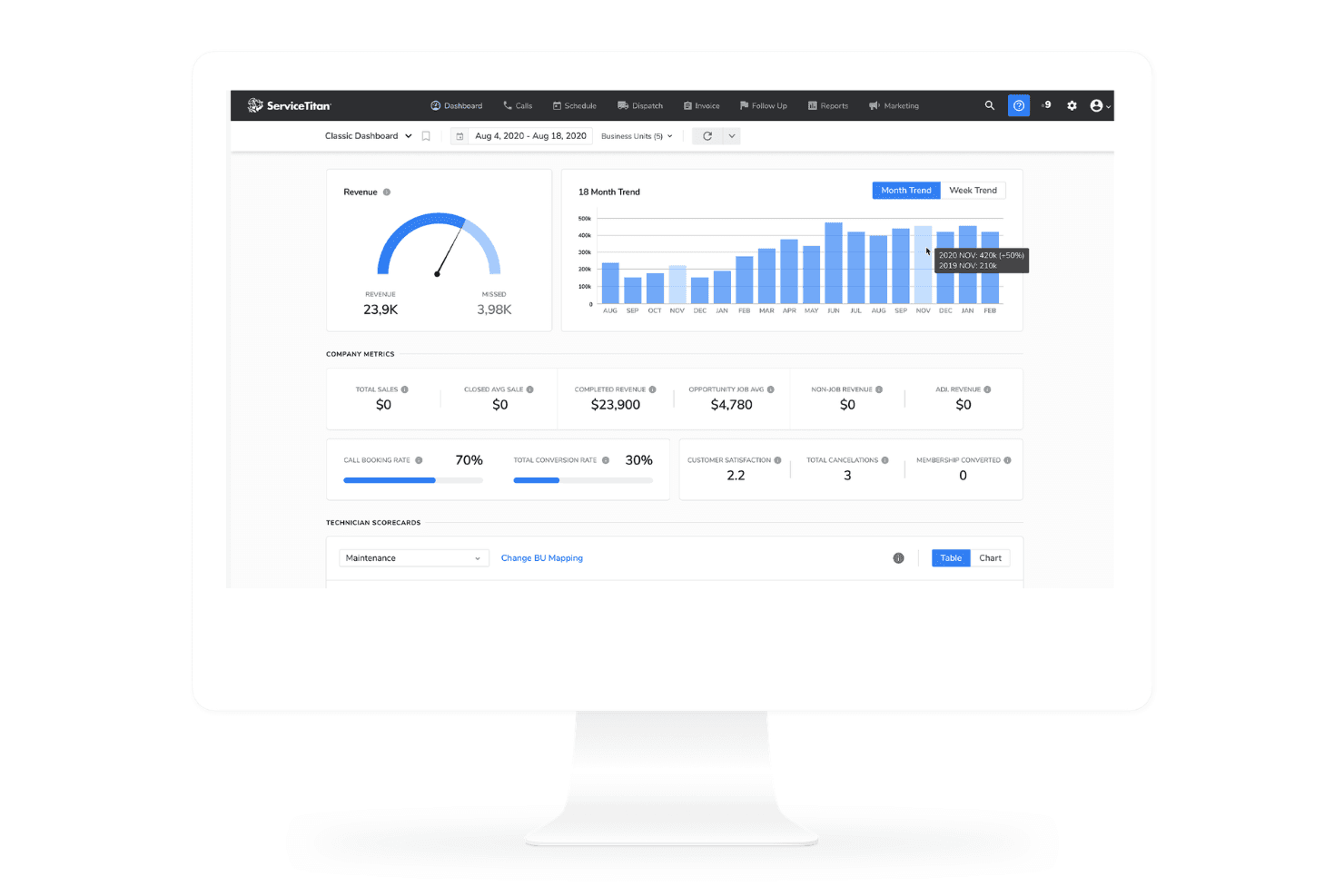 ServiceTitan screenshot