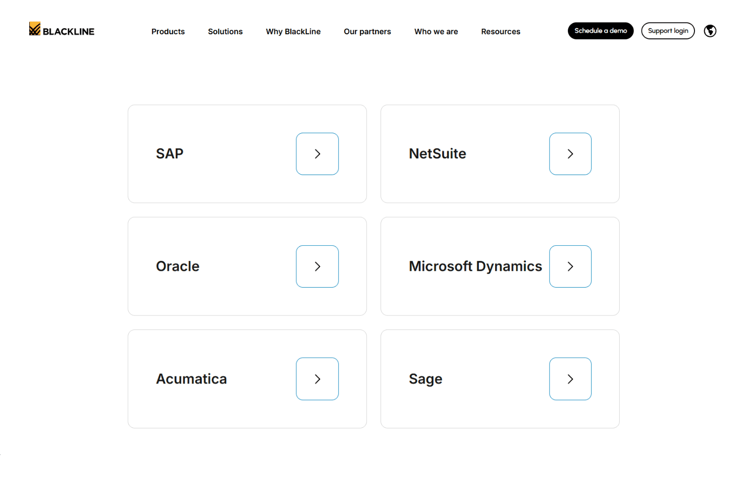 BlackLine screenshot
