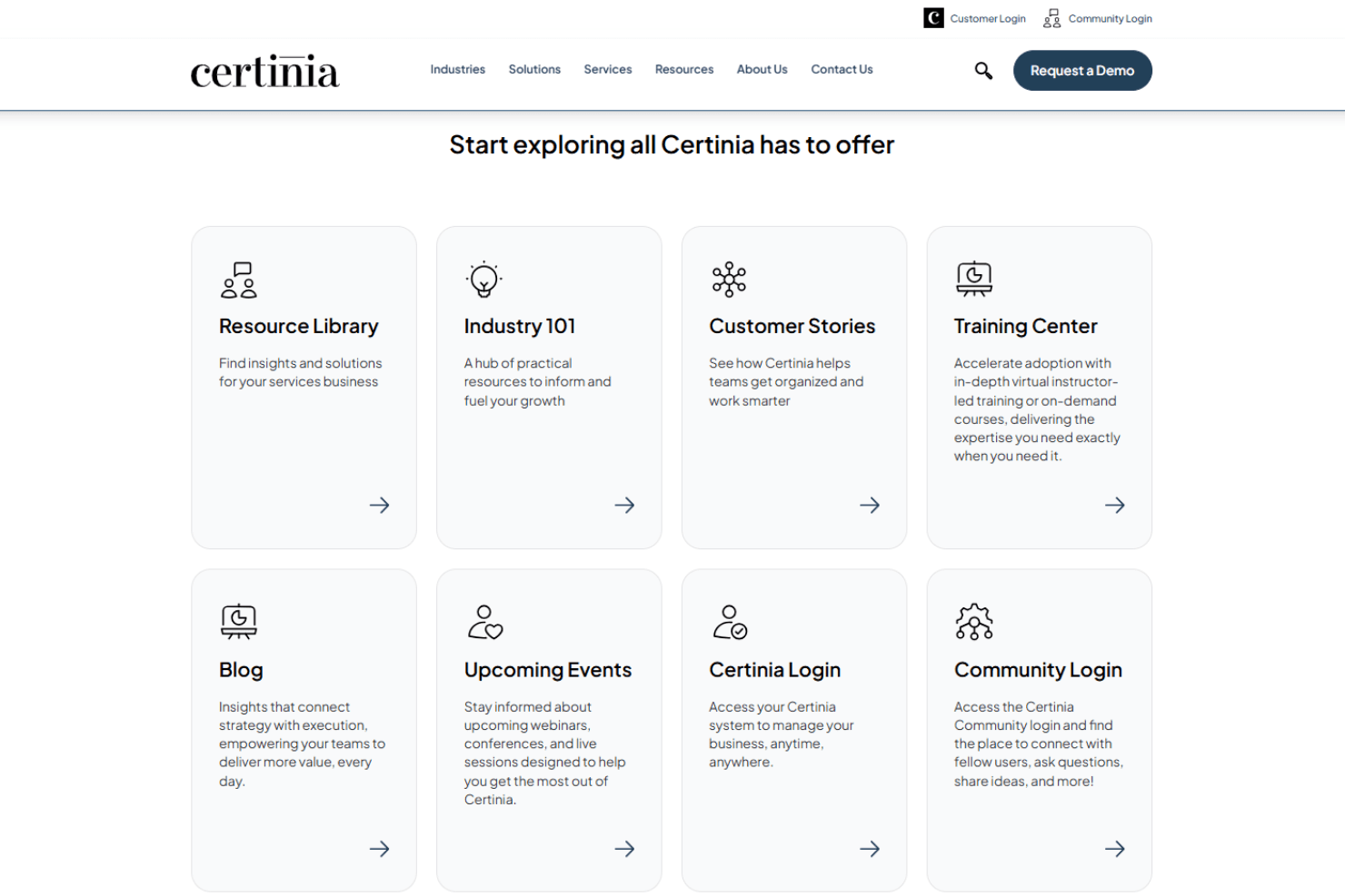 Certinia screenshot
