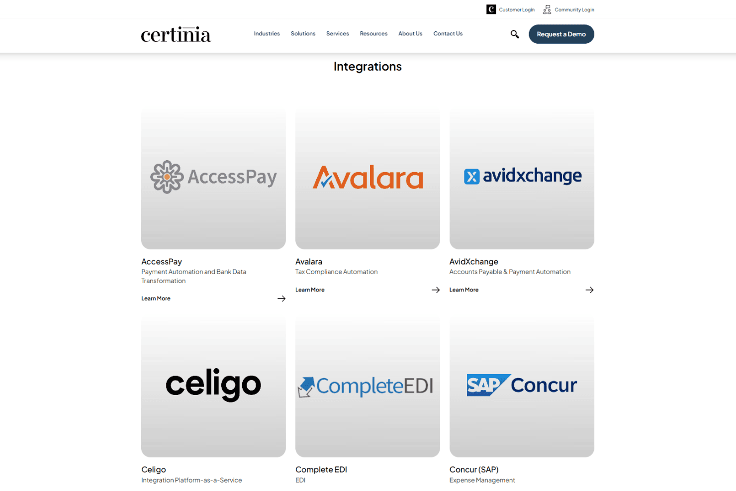 Certinia screenshot