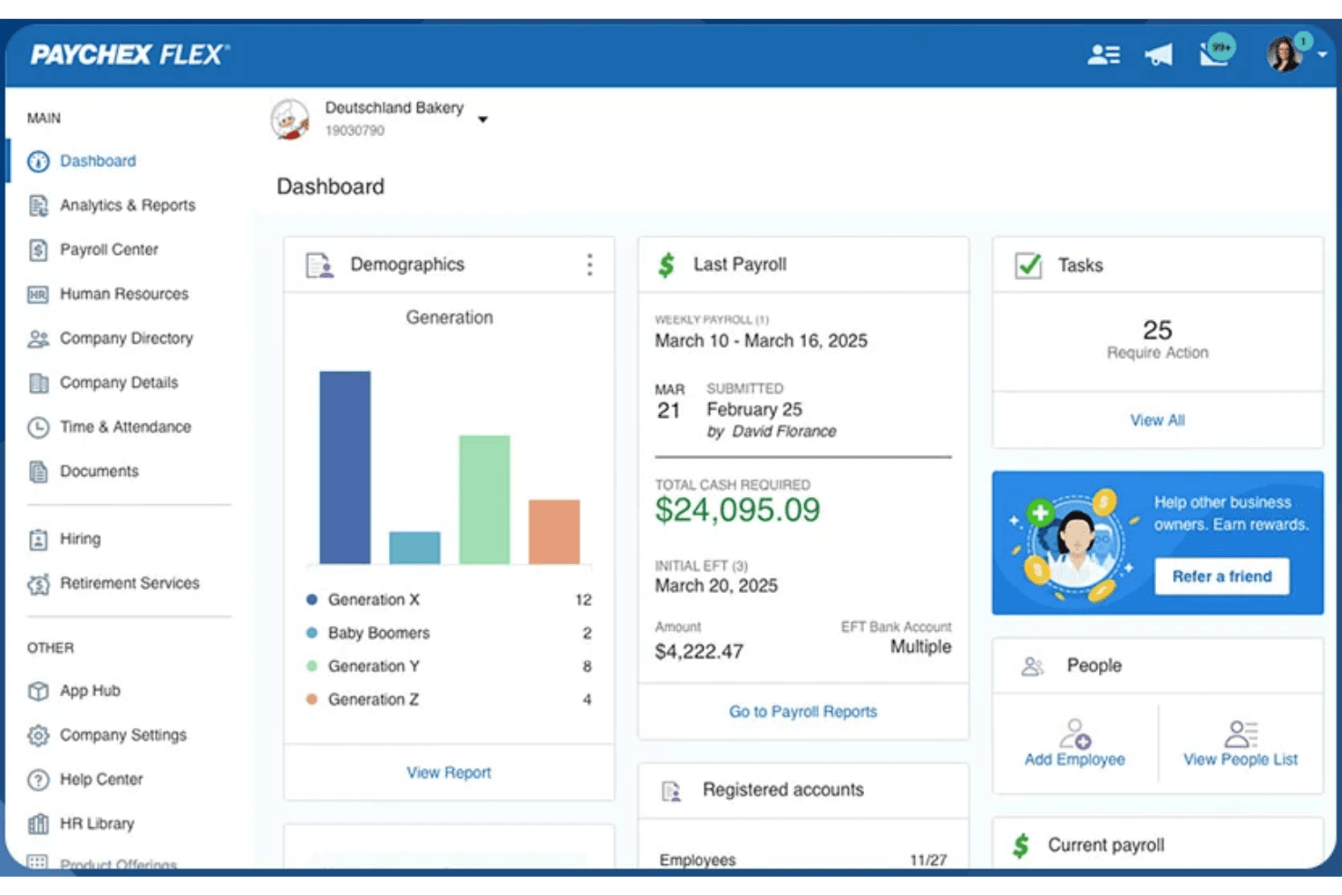 Paychex screenshot