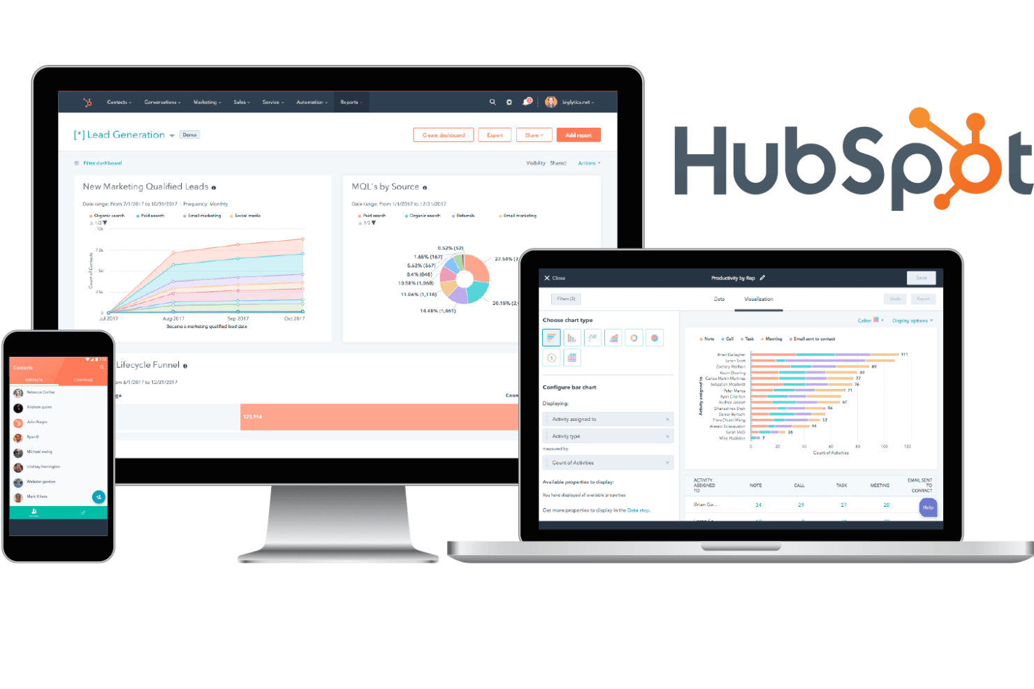 HubSpot CRM screenshot