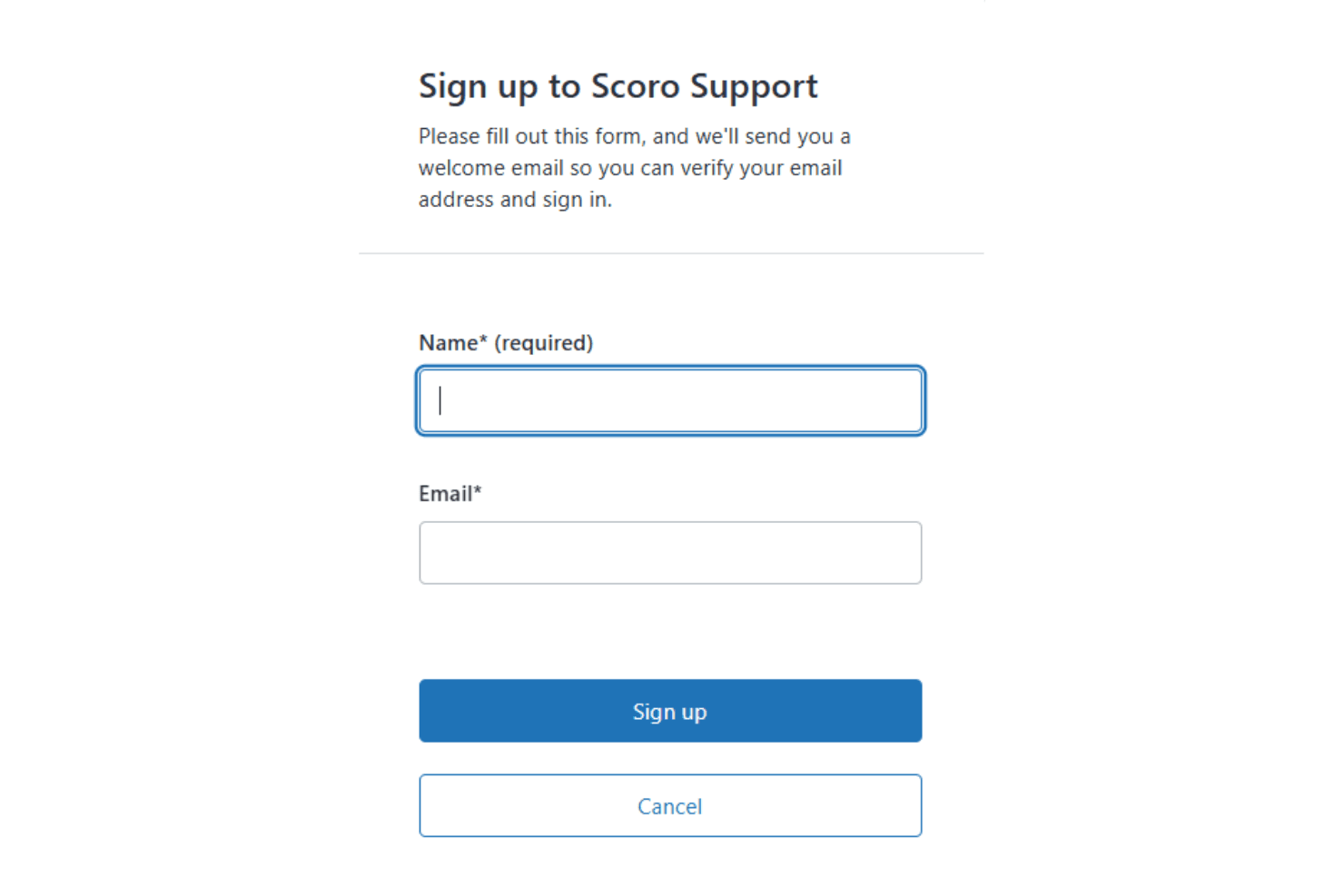 Scoro screenshot