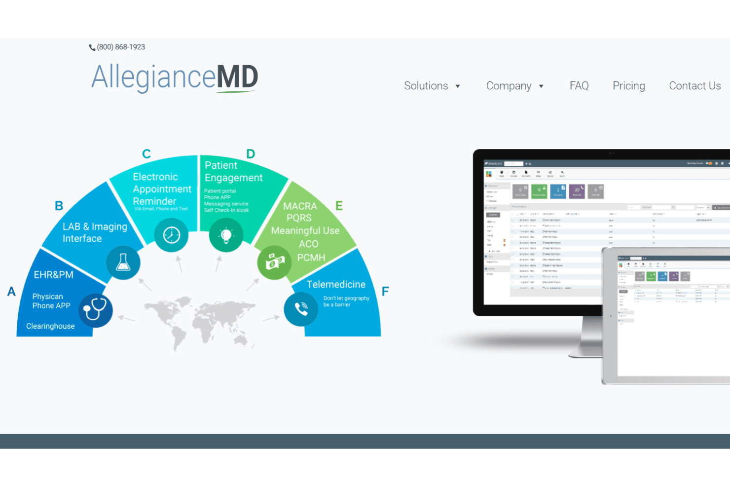 AllegianceMD streamlines billing, practice tasks, and EHR in one cloud system.