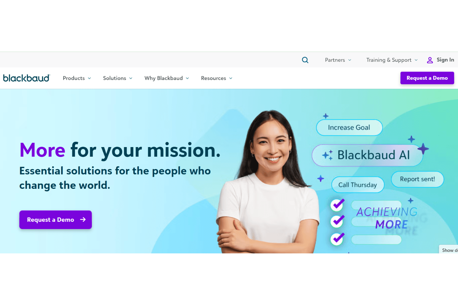 Blackbaud is nonprofit-focused accounting software that streamlines fund and donor management.